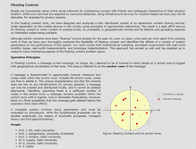 Tablet Screenshot of floating-content.net